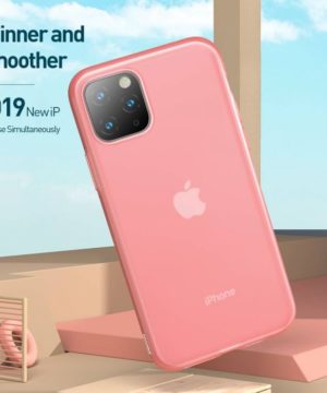 Luxusné ochranné puzdro pre iPhone 11 Pro MAX Jelly Liquid Silica Gel v transparentnej červenej farbe – Obrázok 8