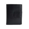 Luxusná kožená dámska peňaženka č.8146 v čiernej farbe