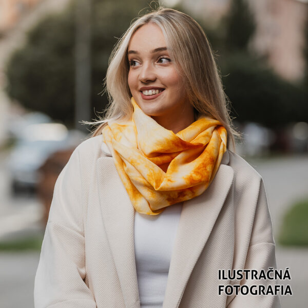Luxusný zimný šál z Merino vlny, výroba na Slovensku, Limitovaná edícia 064 - Image 8