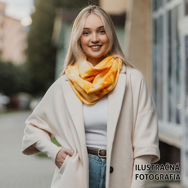 Luxusný zimný šál z Merino vlny, výroba na Slovensku, Limitovaná edícia 064 - Image 7