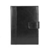 Luxusný kožený diár č.8343 v čiernej farbe