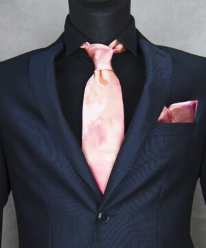 Alternative view of Luxusná hodvábna kravata + vreckovka LIMITED_07, Výroba na Slovensku