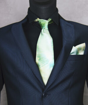 Alternative view of Luxusná hodvábna kravata + vreckovka LIMITED_09, Výroba na Slovensku