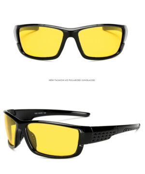 Dizajnové polarizované okuliare pre šoférov s lesklým rámom