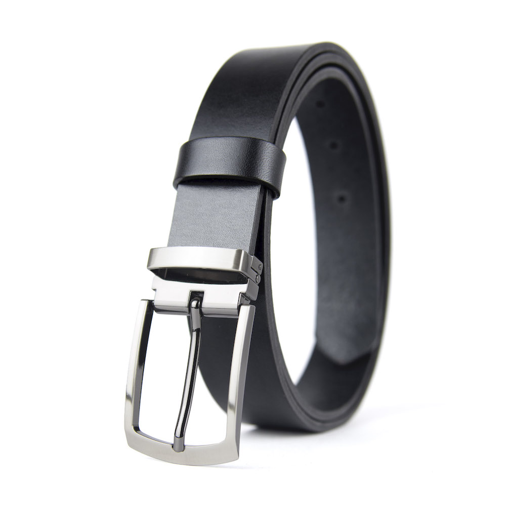 Luxusný kožený opasok GUN RIDE, šírka 3.3cm, Slovenská výroba