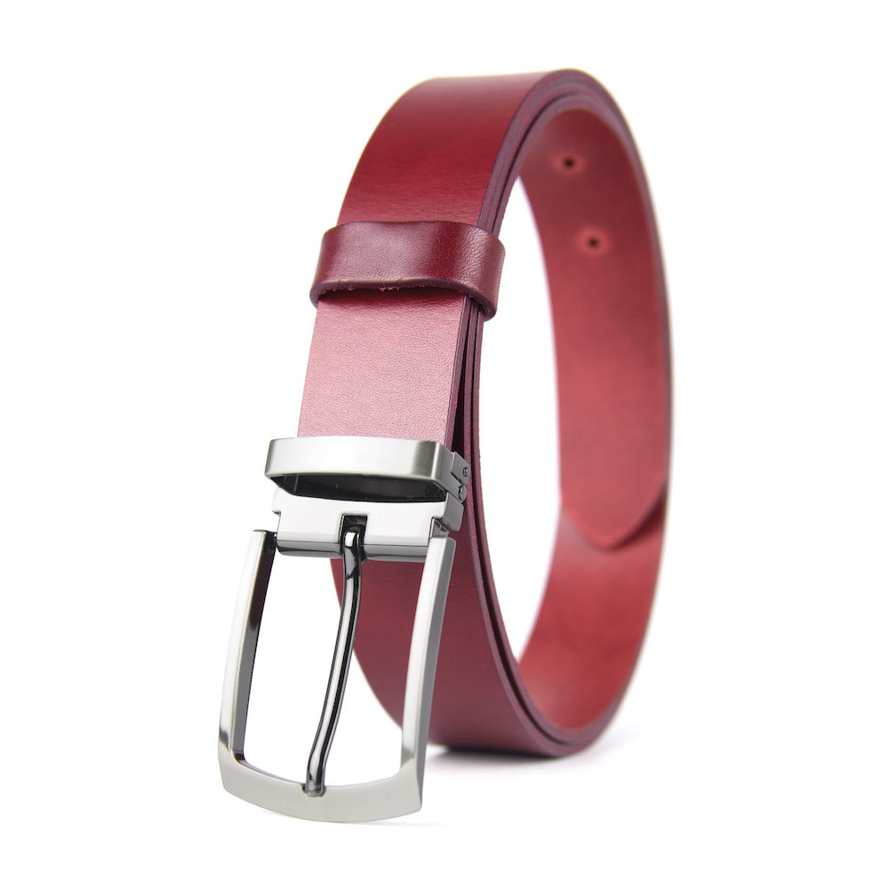 Luxusný kožený opasok GUN RIDE, šírka 3.3cm, Slovenská výroba – Obrázok 5