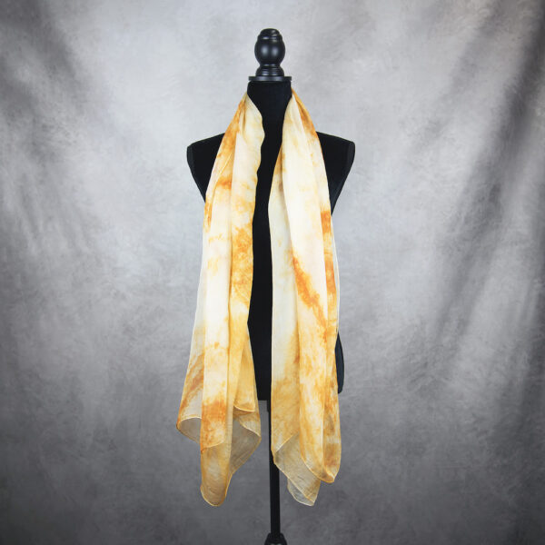 Luxusný hodvábny šál LIMITED_015, Výroba na Slovensku, 180 x 110cm - Image 3