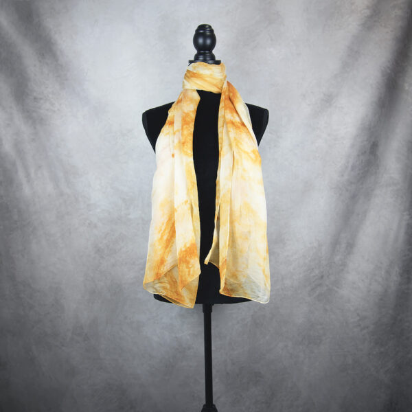 Luxusný hodvábny šál LIMITED_015, Výroba na Slovensku, 180 x 110cm - Image 2