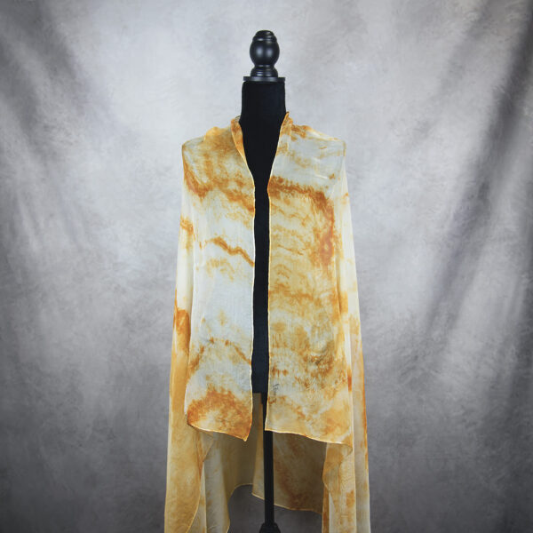 Luxusný hodvábny šál LIMITED_015, Výroba na Slovensku, 180 x 110cm - Image 4