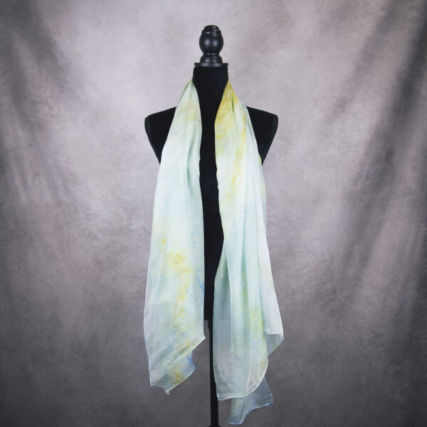 Luxusný hodvábny šál LIMITED_027, Výroba na Slovensku, 180 x 110cm - Image 3
