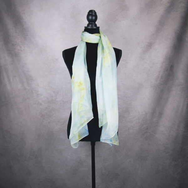 Luxusný hodvábny šál LIMITED_027, Výroba na Slovensku, 180 x 110cm - Image 2