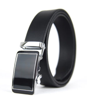 Luxusný kožený opasok s automatickou prackou BLACKSTONE