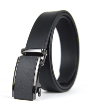 Luxusný kožený opasok s automatickou prackou SANDPAPER