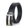Luxusný kožený opasok s automatickou prackou HASHTAG