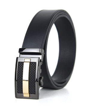 Luxusný kožený opasok s automatickou prackou HASHTAG