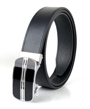 Luxusný kožený opasok s automatickou prackou BLACK VIPER