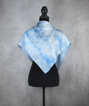 Luxusná hodvábna šatka LIMITED_223, Ručná výroba na Slovensku, 90 x 90cm