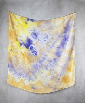 Alternative view of Luxusná hodvábna šatka LIMITED_225, Ručná výroba na Slovensku, 90 x 90cm