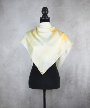 Luxusná hodvábna šatka LIMITED_228, Ručná výroba na Slovensku, 90 x 90cm