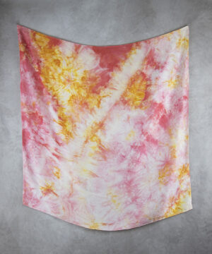 Alternative view of Luxusná hodvábna šatka LIMITED_237, Ručná výroba na Slovensku, 90 x 90cm