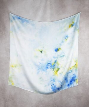 Alternative view of Luxusná hodvábna šatka LIMITED_238, Ručná výroba na Slovensku, 90 x 90cm