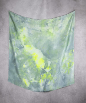 Alternative view of Luxusná hodvábna šatka LIMITED_242, Ručná výroba na Slovensku, 90 x 90cm