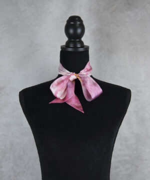 Alternative view of Luxusná stuhová hodvábna šatka, LIMITED_003, Ručná výroba na Slovensku