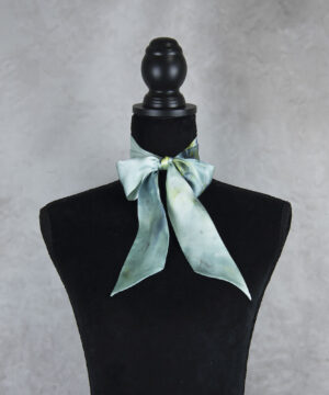 Alternative view of Luxusná stuhová hodvábna šatka, LIMITED_006, Ručná výroba na Slovensku