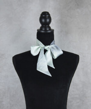 Alternative view of Luxusná stuhová hodvábna šatka, LIMITED_012, Ručná výroba na Slovensku