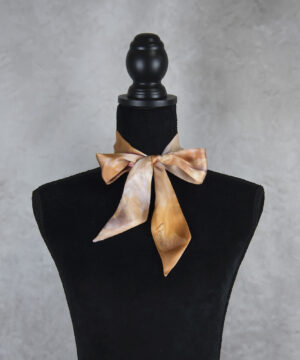 Alternative view of Luxusná stuhová hodvábna šatka, LIMITED_016, Ručná výroba na Slovensku