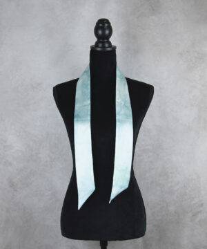 Luxusná stuhová hodvábna šatka, LIMITED_019, Ručná výroba na Slovensku