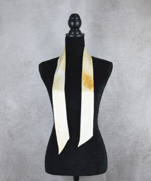 Luxusná stuhová hodvábna šatka, LIMITED_022, Ručná výroba na Slovensku