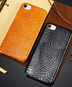 Alternative view of Elegantný kryt FLOVEME s krokodílim vzorom pre iPhone 7
