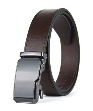 Alternative view of Luxusný kožený opasok s automatickou prackou NOBLEFORCE