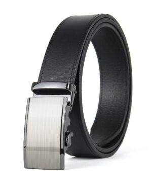 Luxusný kožený opasok s automatickou prackou STEELCORE