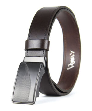 Alternative view of Luxusný kožený opasok s brzdou, šírka 3.5cm - TITAN CURVE