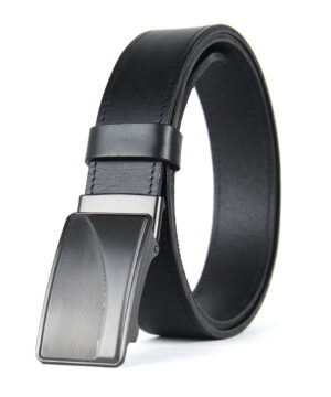 Luxusný kožený opasok s brzdou, šírka 3.5cm - TITAN CURVE