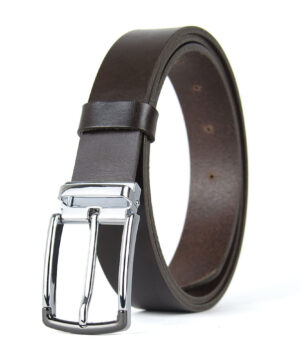 Alternative view of Luxusný kožený opasok SILVERLINE, šírka 3.3cm, Výroba na Slovensku