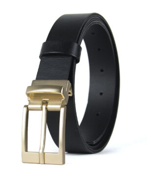 Luxusný kožený opasok AURELIA, šírka 3.3cm, Výroba na Slovensku