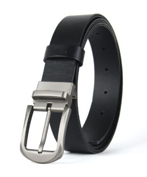 Luxusný kožený opasok STEEL NOVA, šírka 3.3cm, Výroba na Slovensku