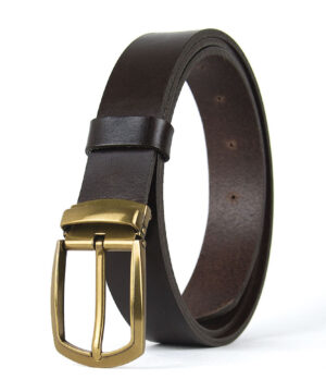 Alternative view of Luxusný kožený opasok HERITAGE, šírka 3.3cm, Výroba na Slovensku
