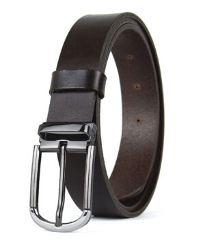 Alternative view of Luxusný kožený opasok ONYX EDGE, šírka 3.3cm, Výroba na Slovensku