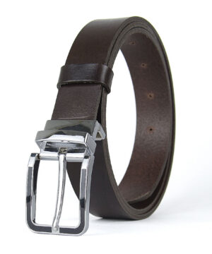 Alternative view of Luxusný kožený opasok STRIKE, šírka 3.3cm, Výroba na Slovensku