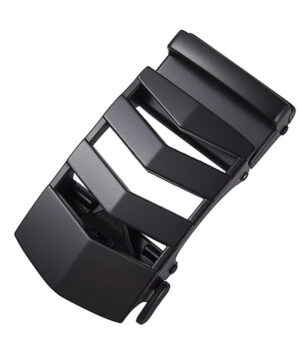 Automatická kovová pracka BLACK RAILS pre remene so šírkou 3.5cm