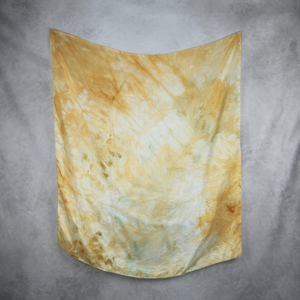 Luxusná hodvábna šatka VZOR_35, 80 x 90cm, Vyrobené na Slovensku – Obrázok 2