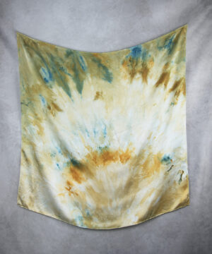 Alternative view of Luxusná hodvábna šatka LIMITED_309, Ručná výroba na Slovensku, 90 x 90cm