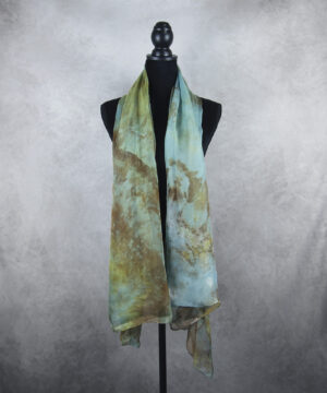 Luxusný hodvábny šál LIMITED_068, Výroba na Slovensku, 180 x 110cm – Obrázok 3