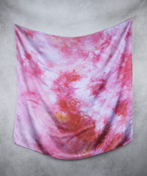 Alternative view of Luxusná hodvábna šatka LIMITED_324, Ručná výroba na Slovensku, 90 x 90cm