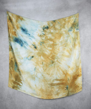 Alternative view of Luxusná hodvábna šatka LIMITED_338, Ručná výroba na Slovensku, 90 x 90cm