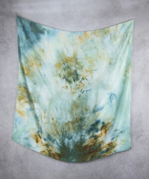 Alternative view of Luxusná hodvábna šatka LIMITED_347, Ručná výroba na Slovensku, 90 x 90cm